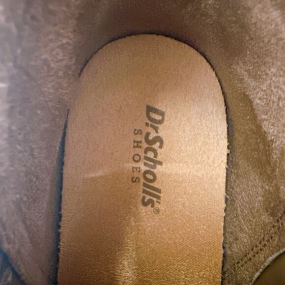 Dr Scholls Boots Women's Size 7.5 Tan Margo Manmade Lowtop Round Toe Foam Insole - Picture 6 of 8